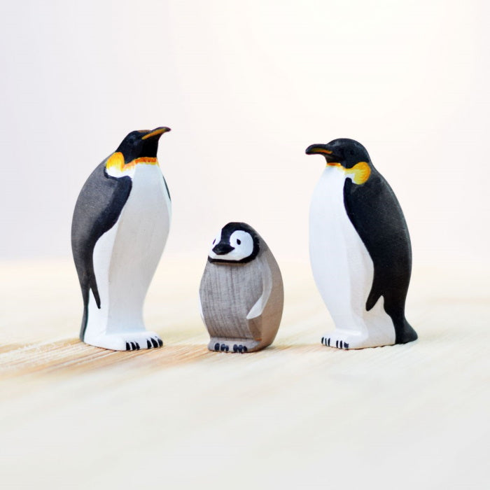 Bumbu Toys | Penguin Male wooden toy at Milk Tooth