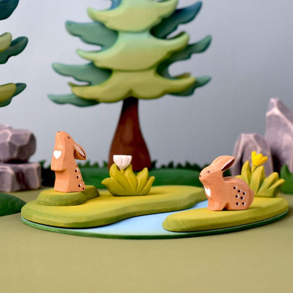 Bumbu Toys | Rabbit Sitting at Milk Tooth