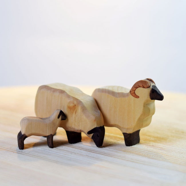 Bumbu Toys | Lamb wooden toy at Milk Tooth