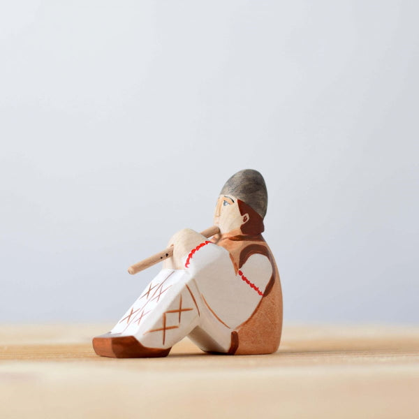 Bumbu Toys | Shepherd with Flute at Milk Tooth