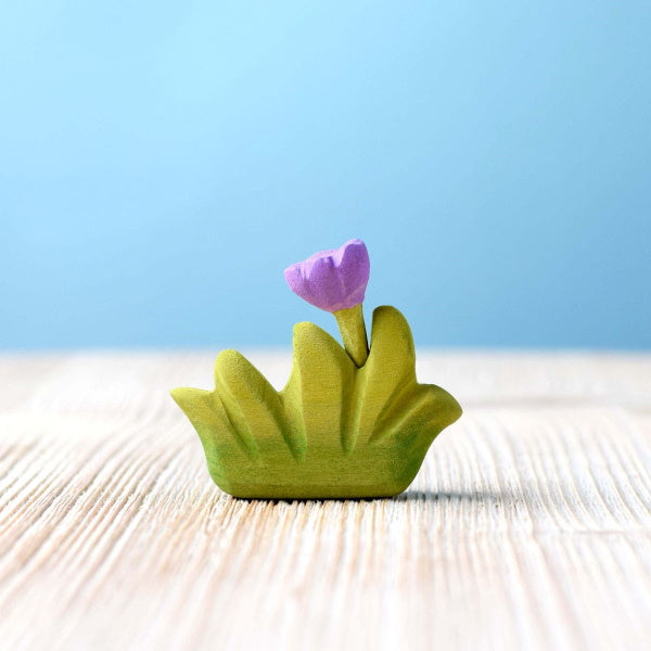 Bumbu Toys | Small Grass with Purple Flower at Milk Tooth