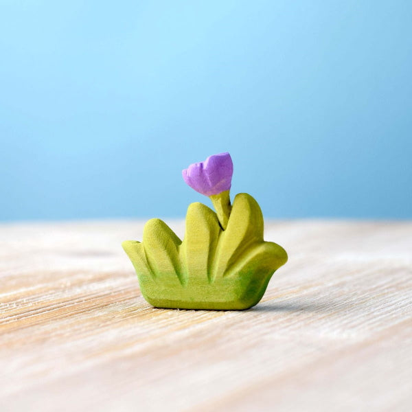 Bumbu Toys | Small Grass with Purple Flower at Milk Tooth