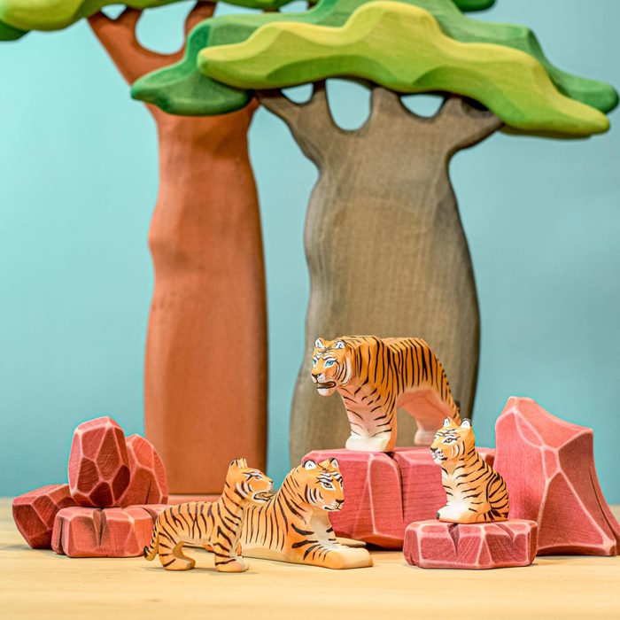 Bumbu Toys | Tiger Lying PRE-ORDER at Milk Tooth