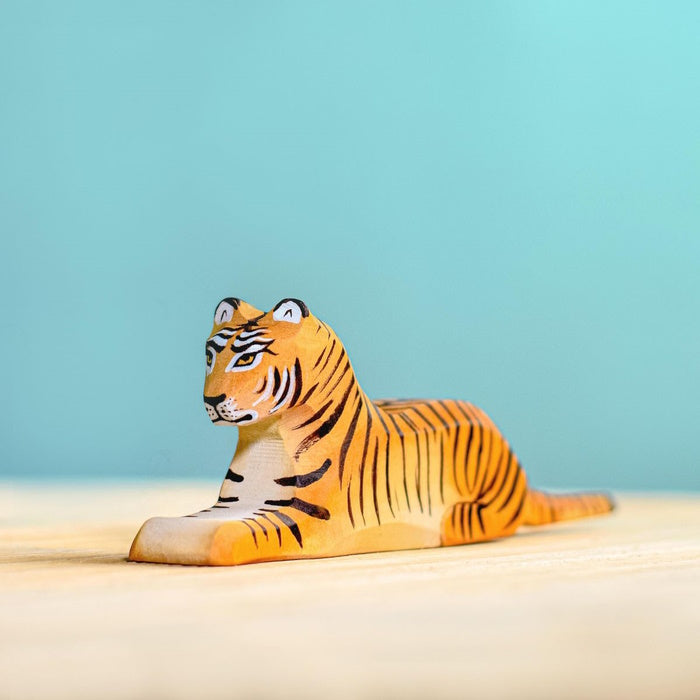 Bumbu Toys | Tiger Lying PRE-ORDER at Milk Tooth