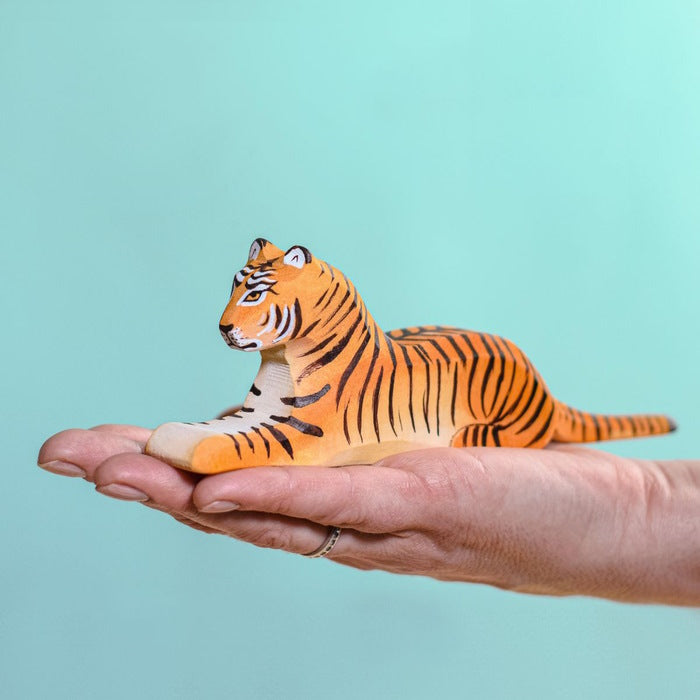 Bumbu Toys | Tiger Lying PRE-ORDER at Milk Tooth