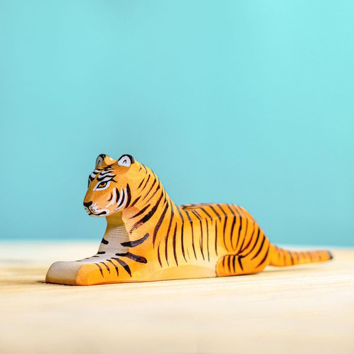 Bumbu Toys | Tiger Lying PRE-ORDER at Milk Tooth