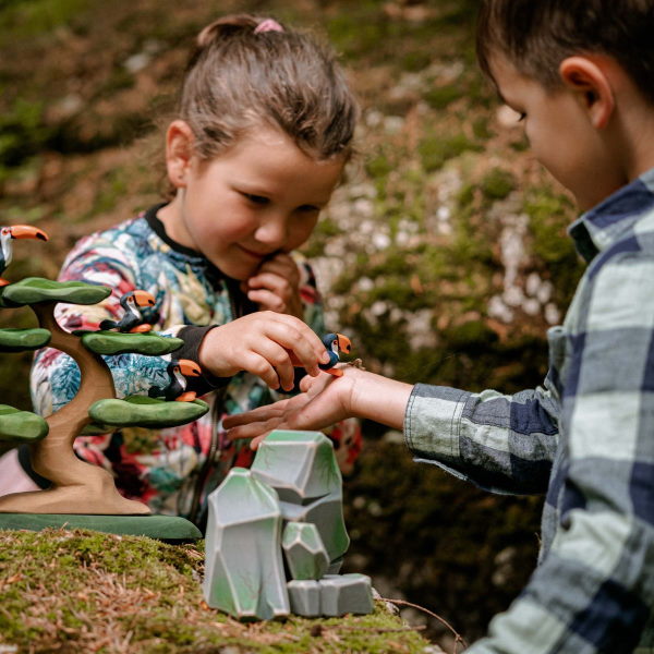 Bumbu Toys | Mossy Rocks at Milk Tooth