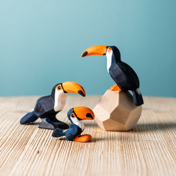 Bumbu Toys | Toucan Sitting at Milk Tooth