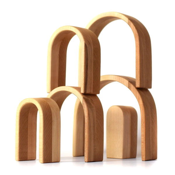Bumbu | Wooden Stacking Arches | Natural