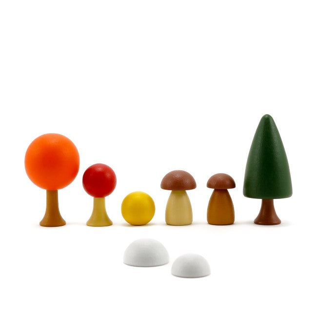 CLiCQUES | Magnetic Wooden Toys | Garden Autumn