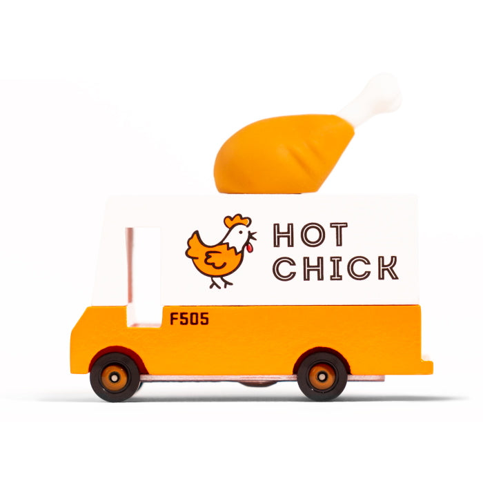 Candylab | Fried Chicken Van wooden toy food truck at Milk Tooth