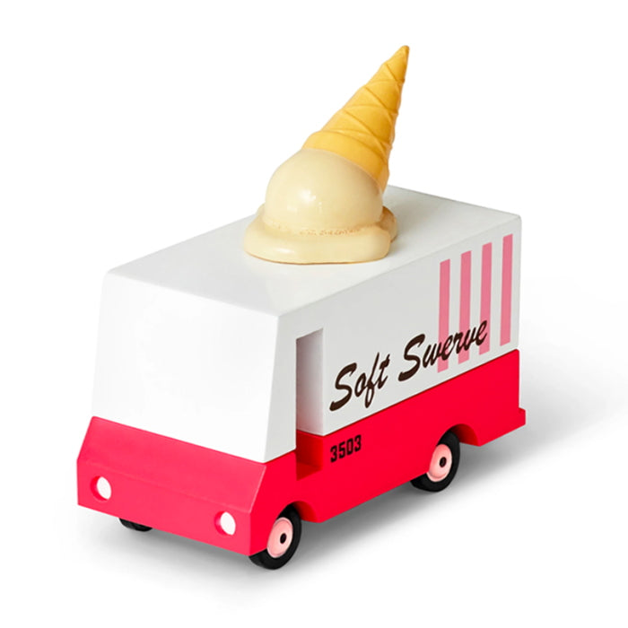Candylab | Ice Cream Van wooden toy food truck at Milk Tooth