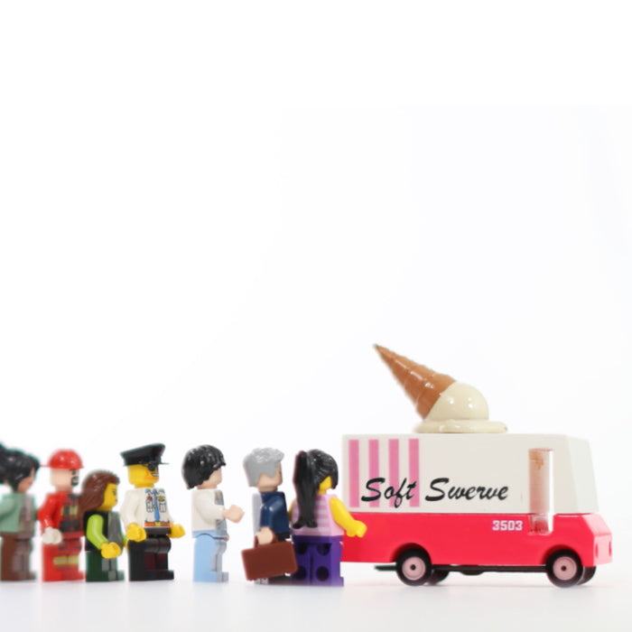 Candylab | Ice Cream Van wooden toy food truck at Milk Tooth