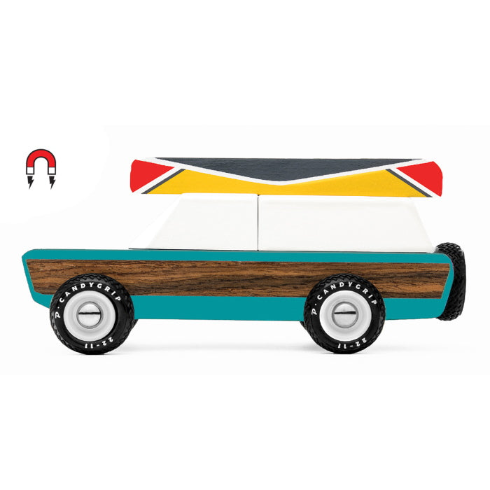 Candylab | Pioneer Aspen wooden toy car wagon at Milk Tooth