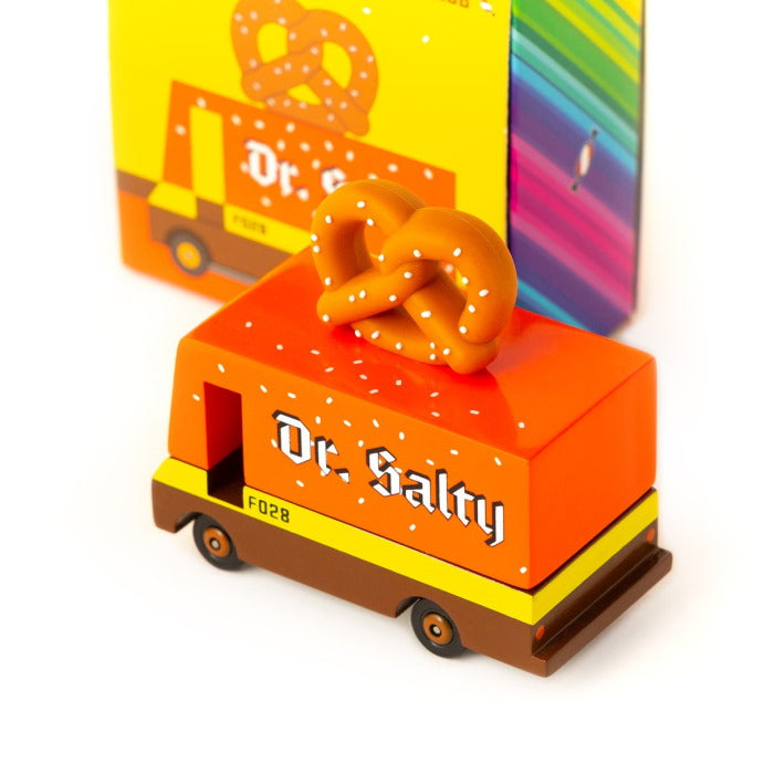 Candylab | Pretzel Van wooden toy food truck at Milk Tooth