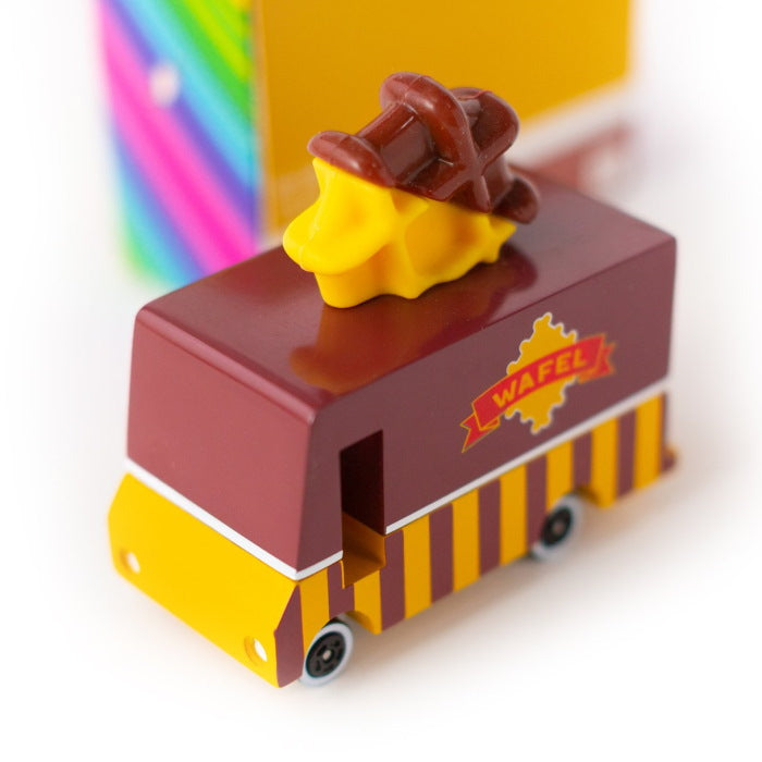 Candylab | Waffle Van wooden toy food truck at Milk Tooth
