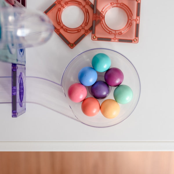 Connetix Tiles | 16 Piece Pastel Replacement Balls at Milk Tooth