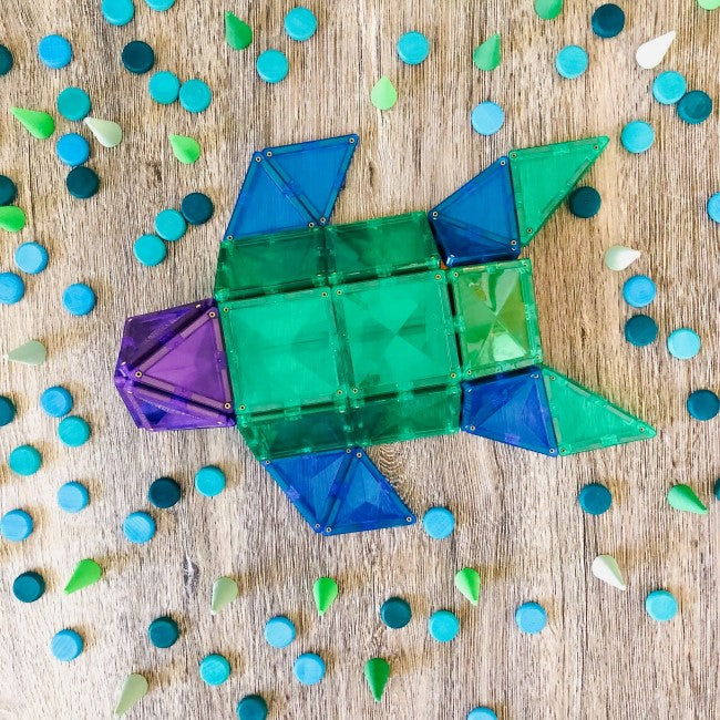 Connetix Tiles | Magnetic Building Tiles | 100 Piece Set