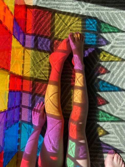 Connetix Tiles | Magnetic Building Tiles | 100 Piece Set