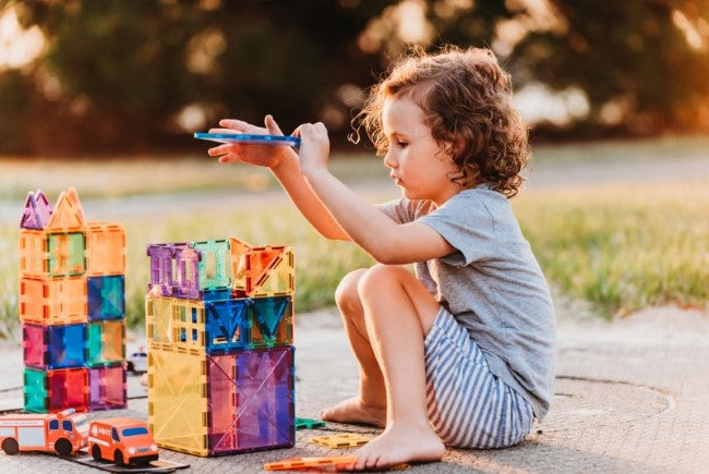 Connetix Tiles | Magnetic Building Tiles | 60 Piece Set