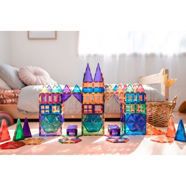 Connetix Tiles | Magnetic Building Tiles | 212 Piece Mega Pack