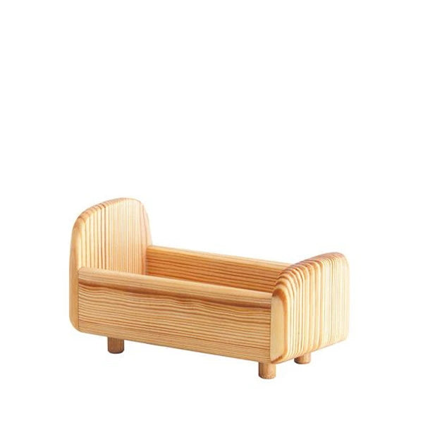 Debresk | Doll House Furniture | Bed | Wooden Toy