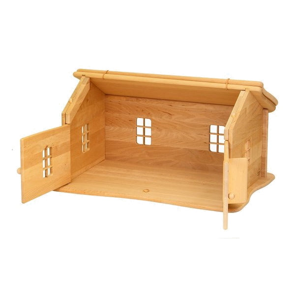 Drewart | Big Barn | Wooden Doll House for farmyard and nativity scenes