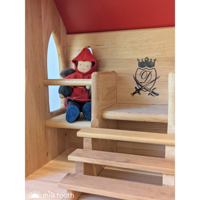 Drewart | Knight&#39;s Tournament Stand Small with Evi Doll Knight at Milk Tooth