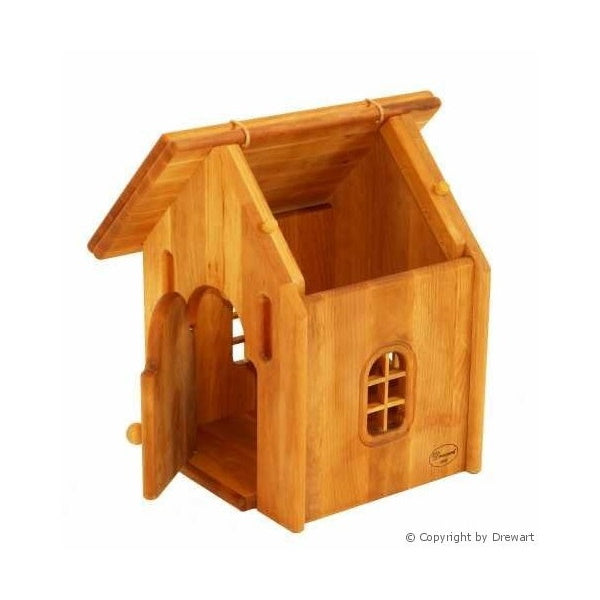Drewart | Tiny Doll House with Natural Roof