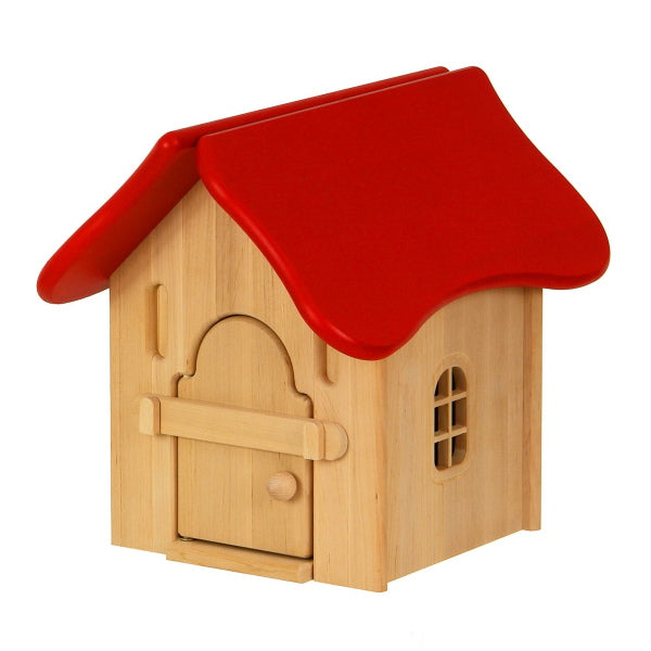 Drewart | Witch&#39;s Shed Red Roof | Wooden Doll House