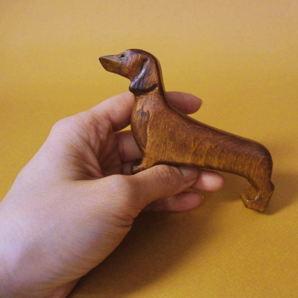 Forest Melody | Wooden Dachshund Dog