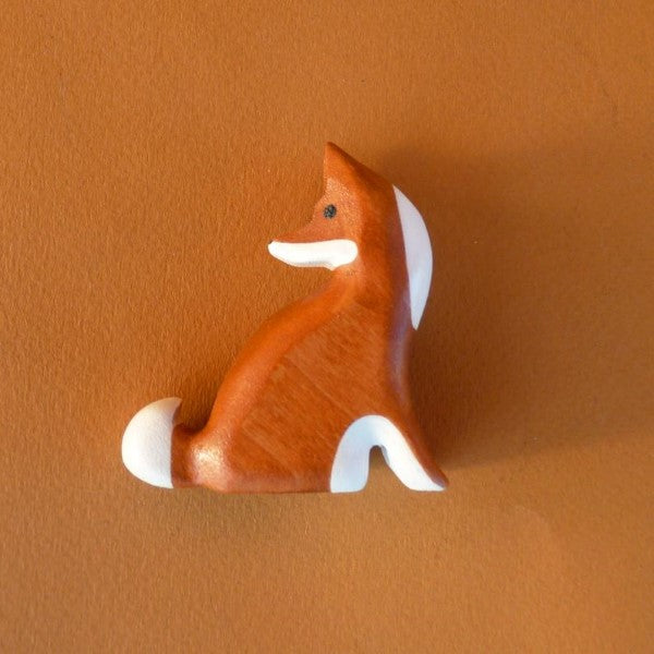 Forest Melody | Wooden Fox Cub looking back
