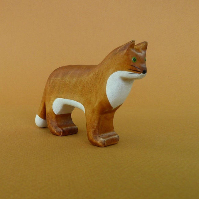 Forest Melody | Ginger Cat wooden toy at Milk Tooth