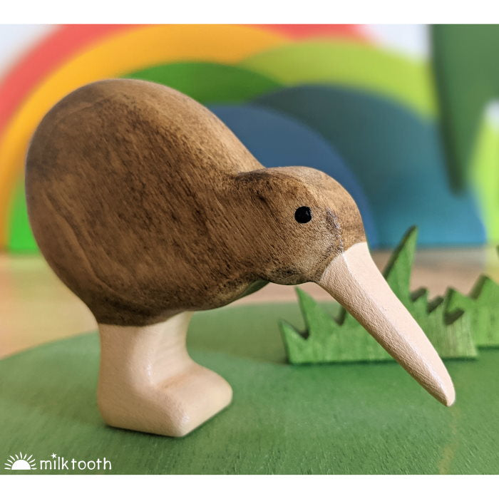 Forest Melody | Wooden Kiwi | Toy Animal Figurine
