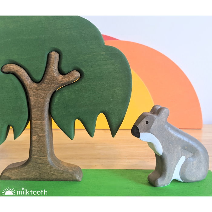 Forest Melody | Wooden Tree | Weeping Willow with Koala