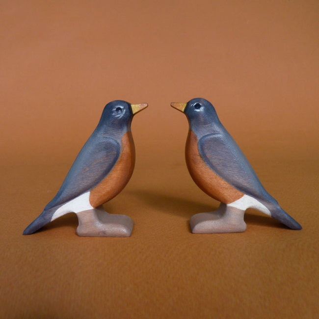 Forest Melody | Robin wooden toy at Milk Tooth