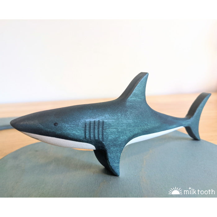 Forest Melody | Wooden Shark | Toy Animal Figurine