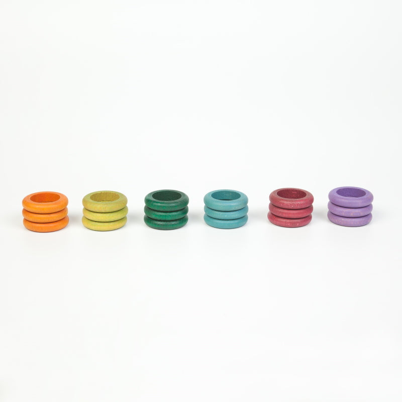Grapat | 18 Rings in 6 Warm Colours at Milk Tooth
