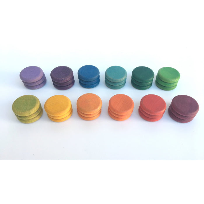 Grapat | 36 Coins in 12 Colours at Milk Tooth