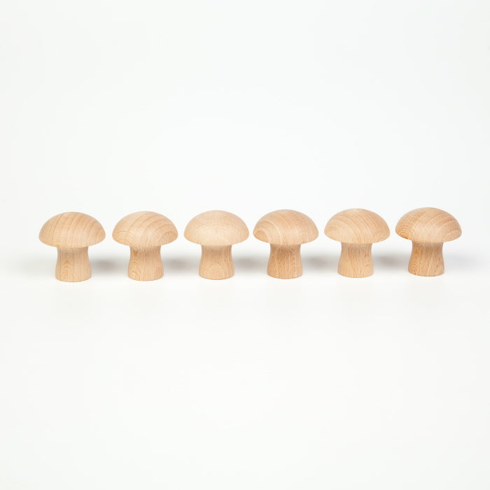 Grapat | Mushrooms Natural 6 Pieces