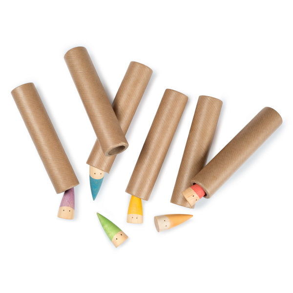 Grapat | Baby Palos wooden toys with cardboard tubes