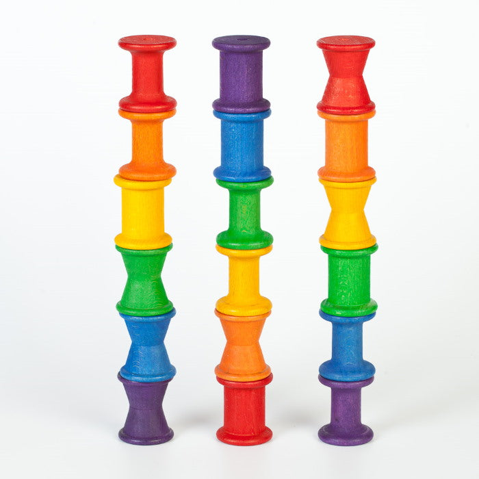 Grapat | Coloured Spools | 18 Pieces