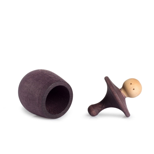 Grapat Little Things purple spinning top