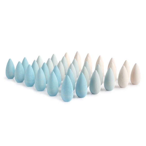 Grapat | Mandala | Blue Snowflakes 36 Pieces Frozen Icicles