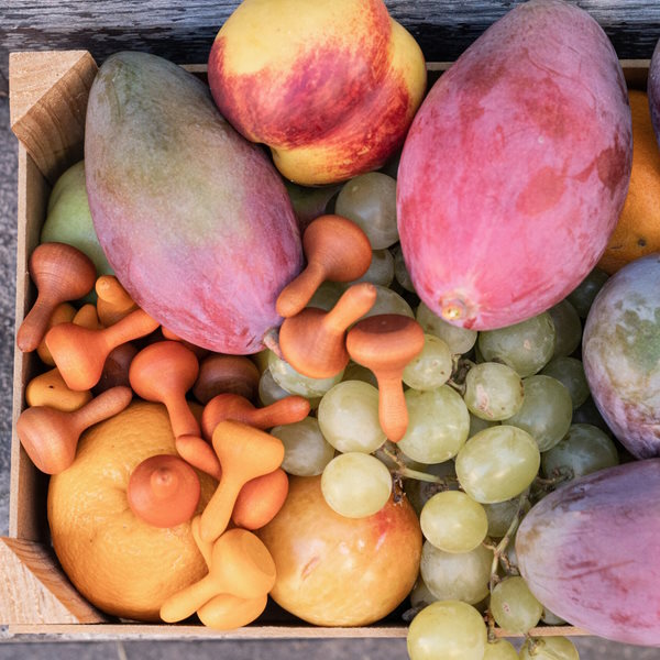 Grapat | Mandala | Orange Pumpkins 36 Pieces at Milk Tooth