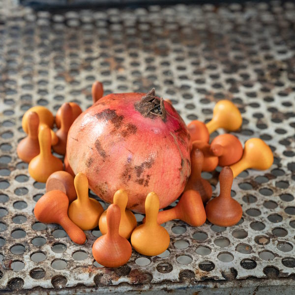 Grapat | Mandala | Orange Pumpkins 36 Pieces at Milk Tooth