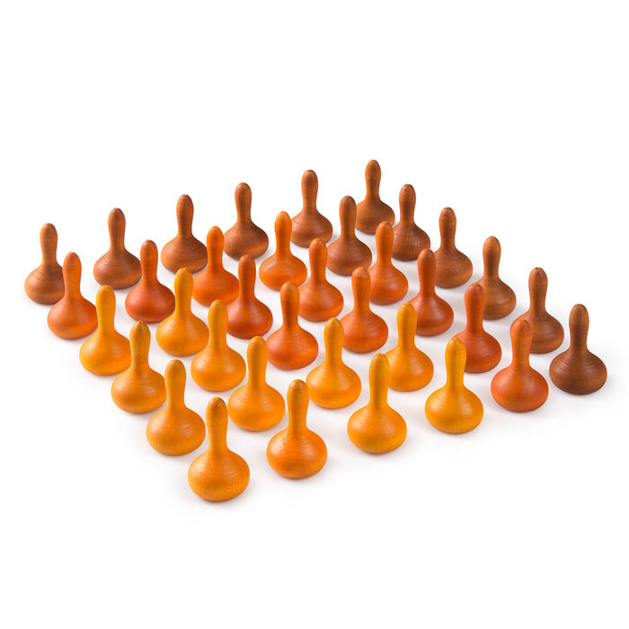 Grapat | Mandala | Orange Pumpkins 36 Pieces at Milk Tooth