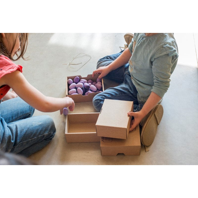 Grapat | Mandala | Purple Eggs 36 Pieces