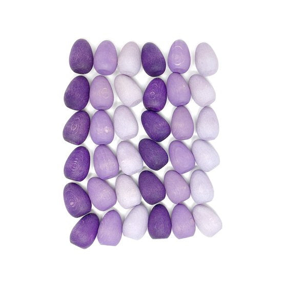 Grapat | Mandala | Purple Eggs 36 Pieces