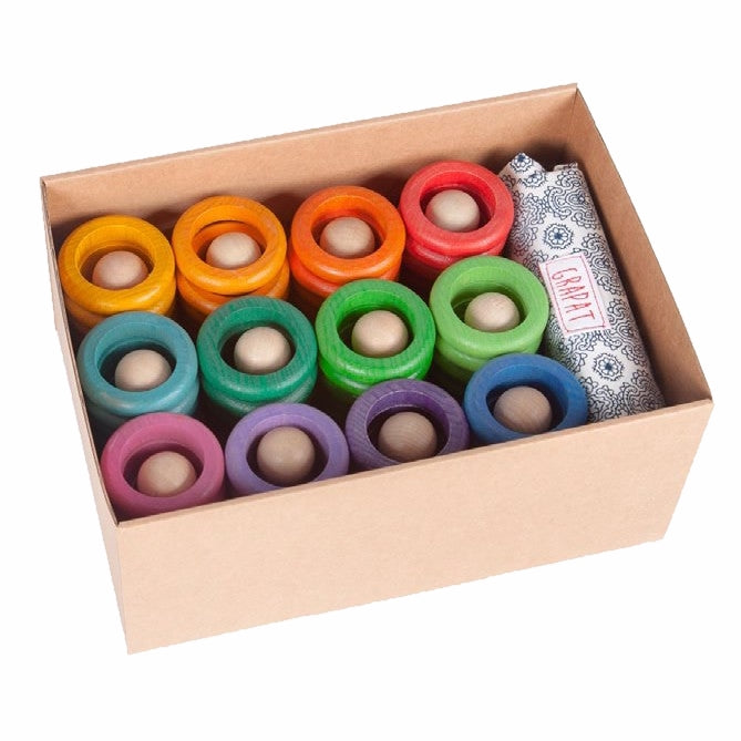 Grapat | Nins Carla | Timber Peg Doll Toy Set